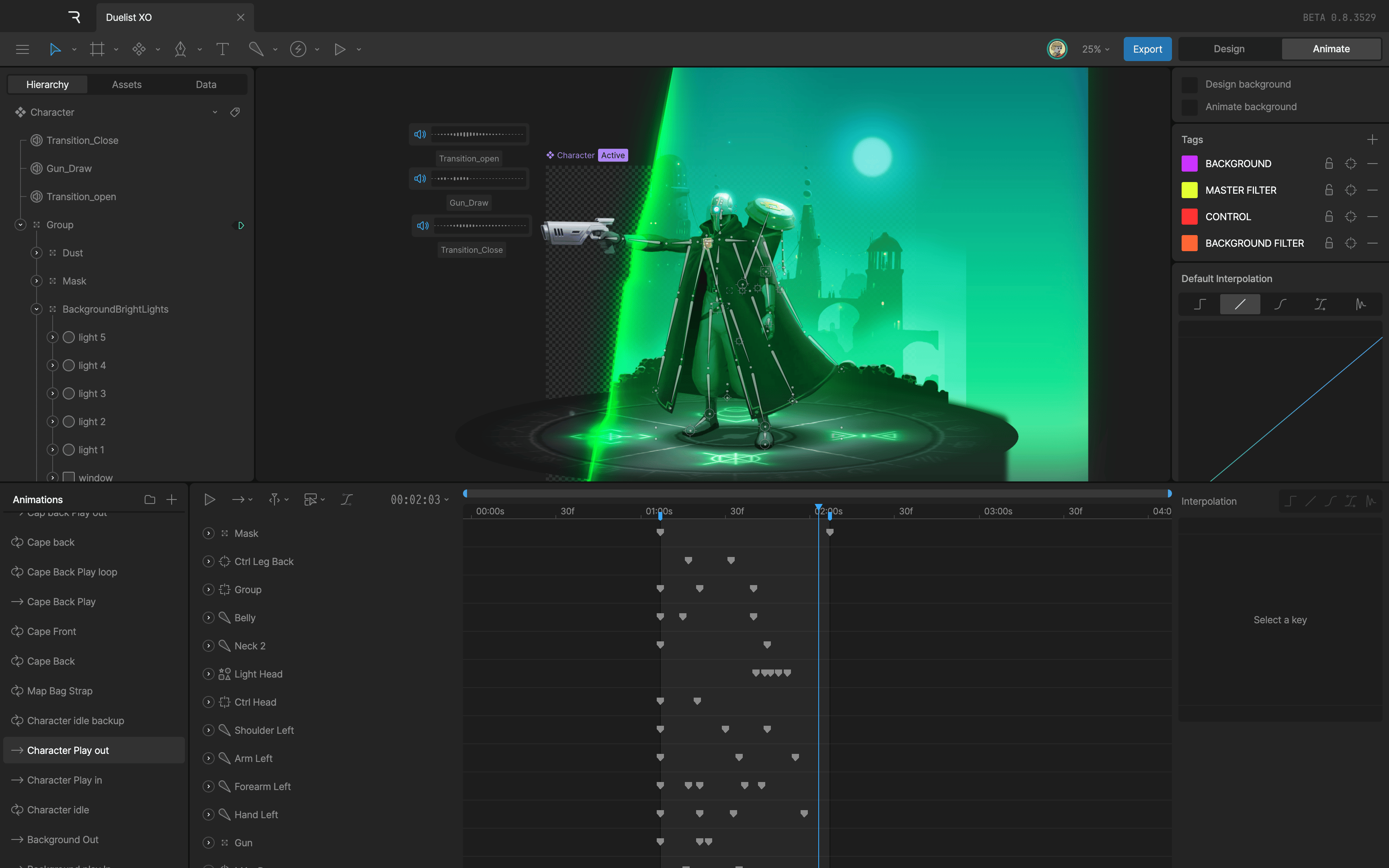 Animate Mode