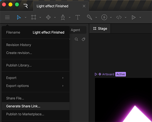 Generate embed URL