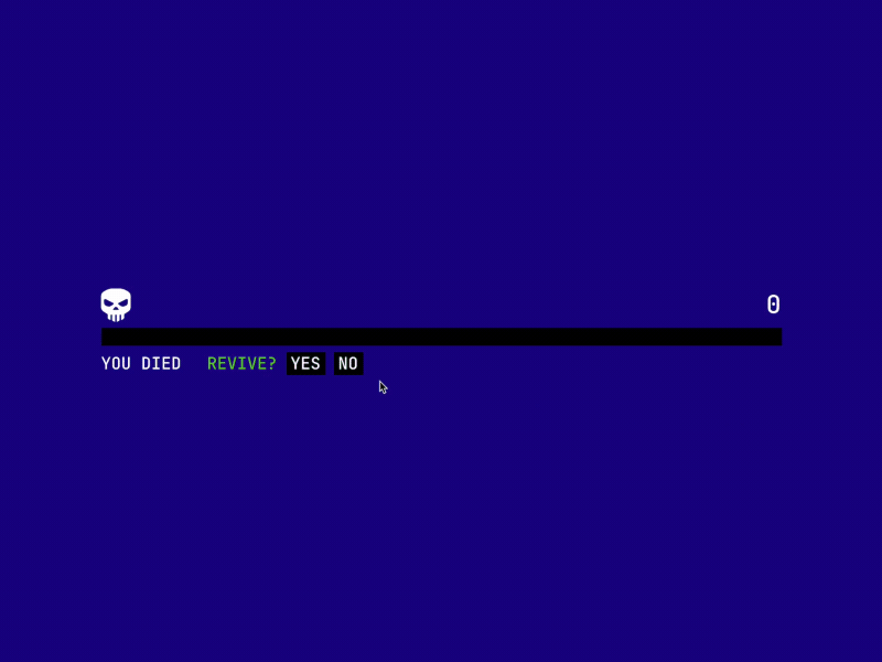 GIF of the Health Bar Demo with the value changing from 100 to 0