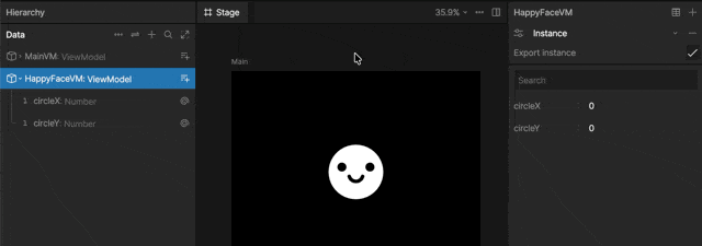 Create a View Model Instance