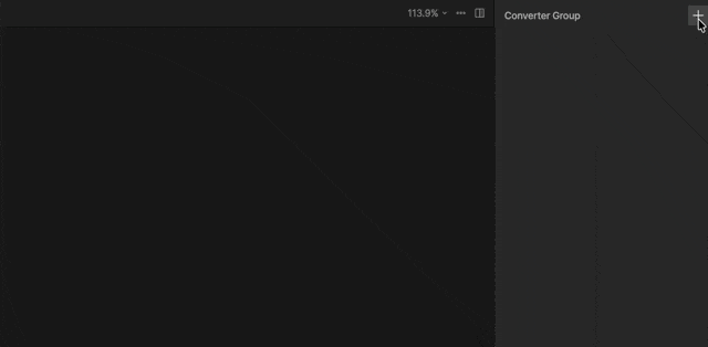 Build and converter group