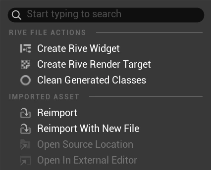 Duelist Context Menu