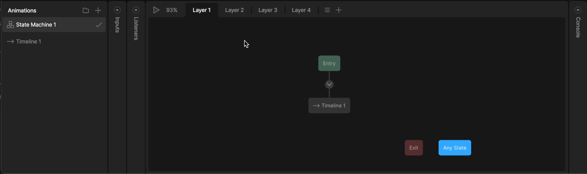 Disable and Enable layer
