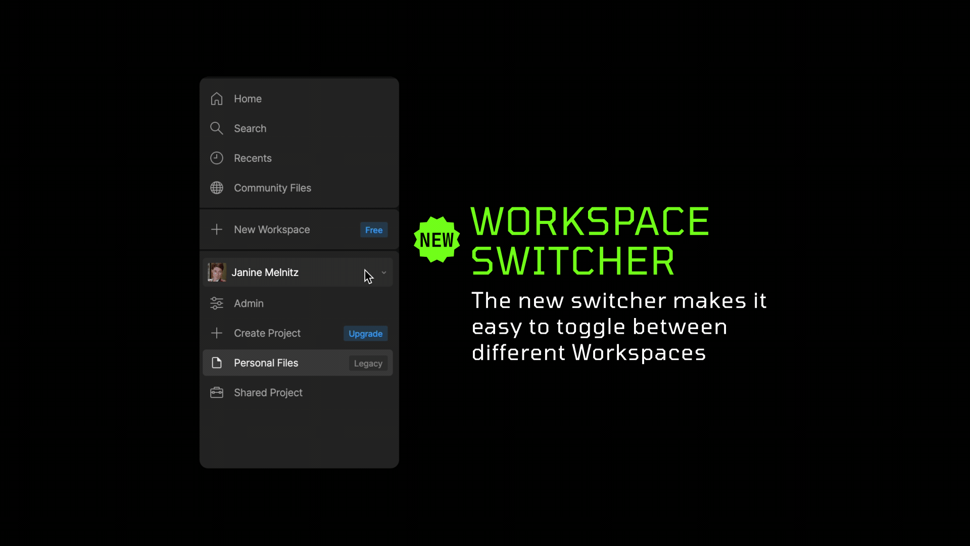 PR Workpace Switcher Both Gif