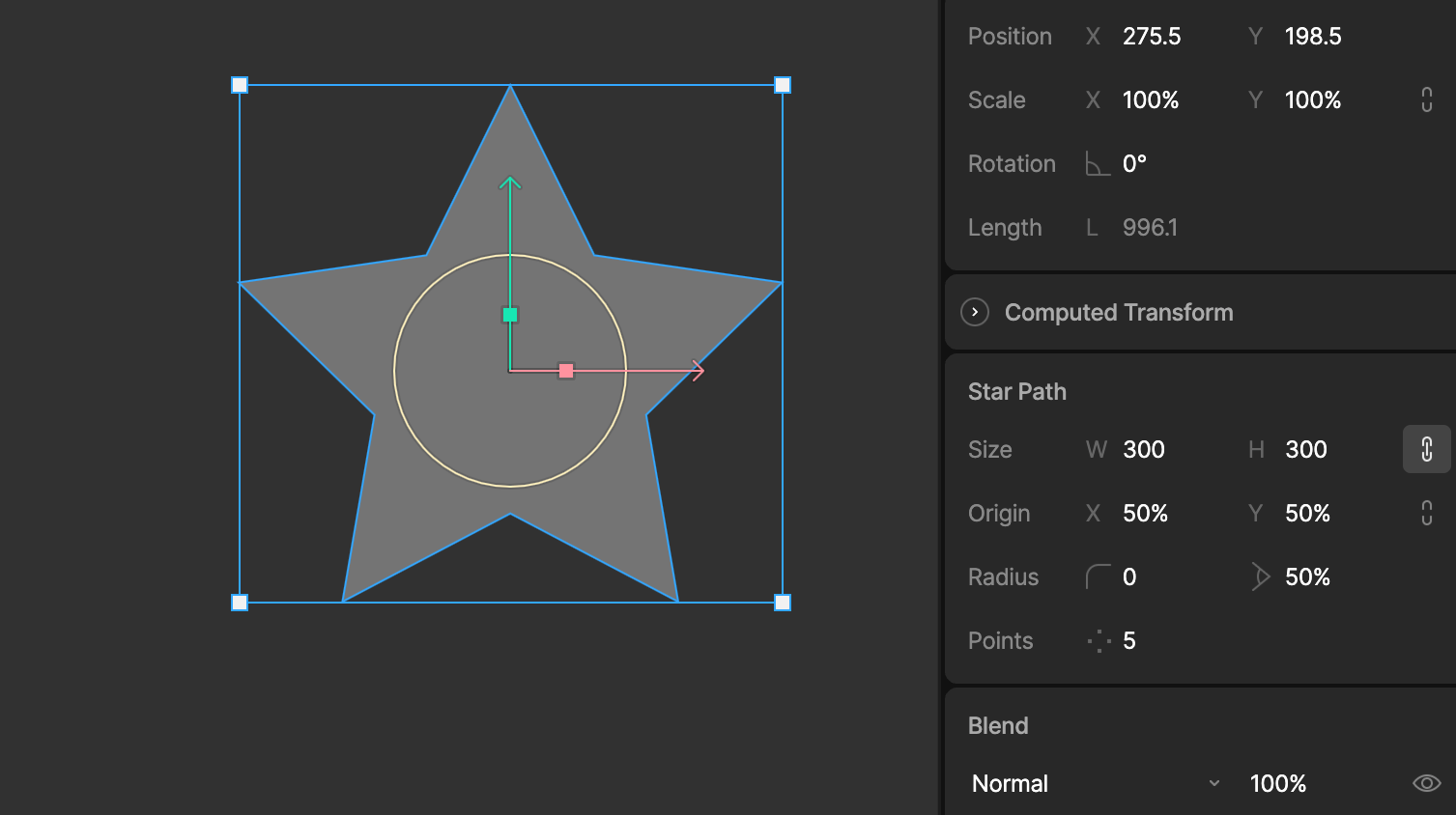 Path layer Properties
