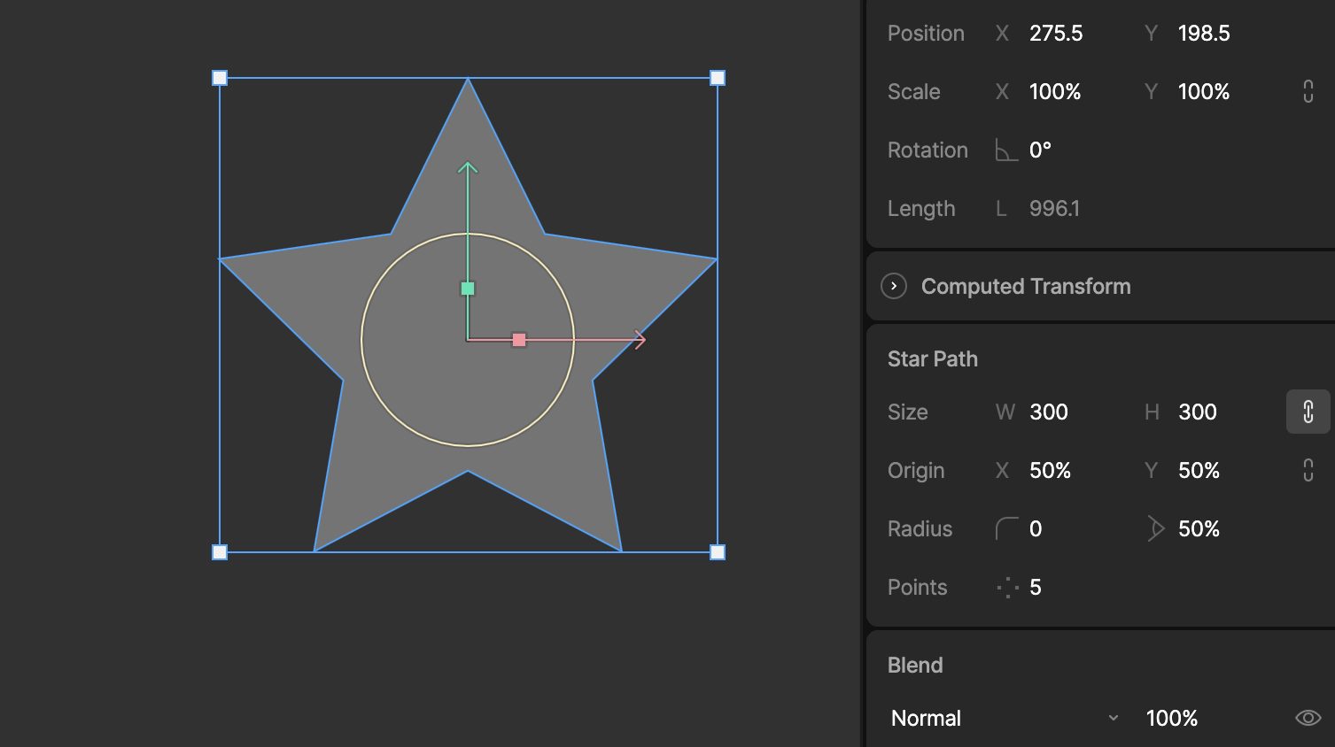 Path layer Properties