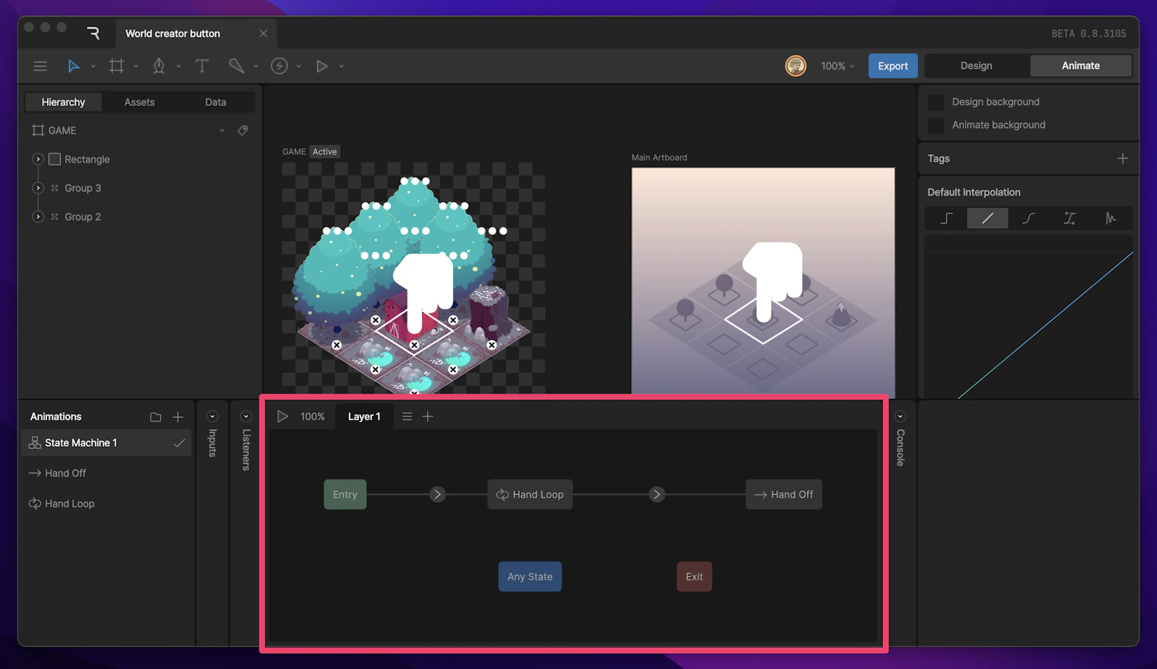 Interface Overview - Rive