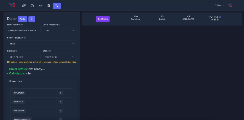 Power Dialer - Docs AI Sync