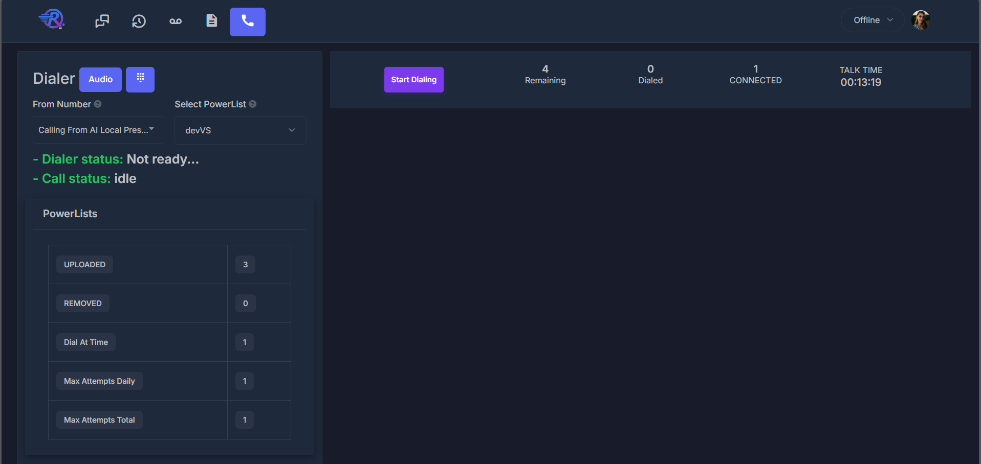 Power Dialer Overview