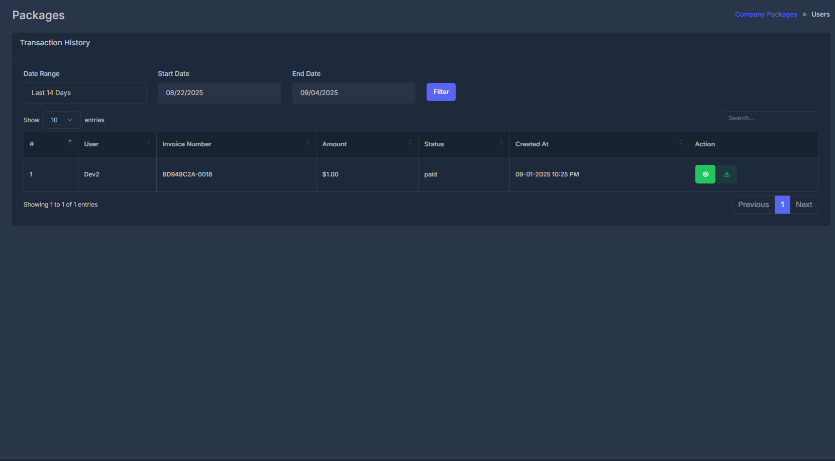Payment Methods