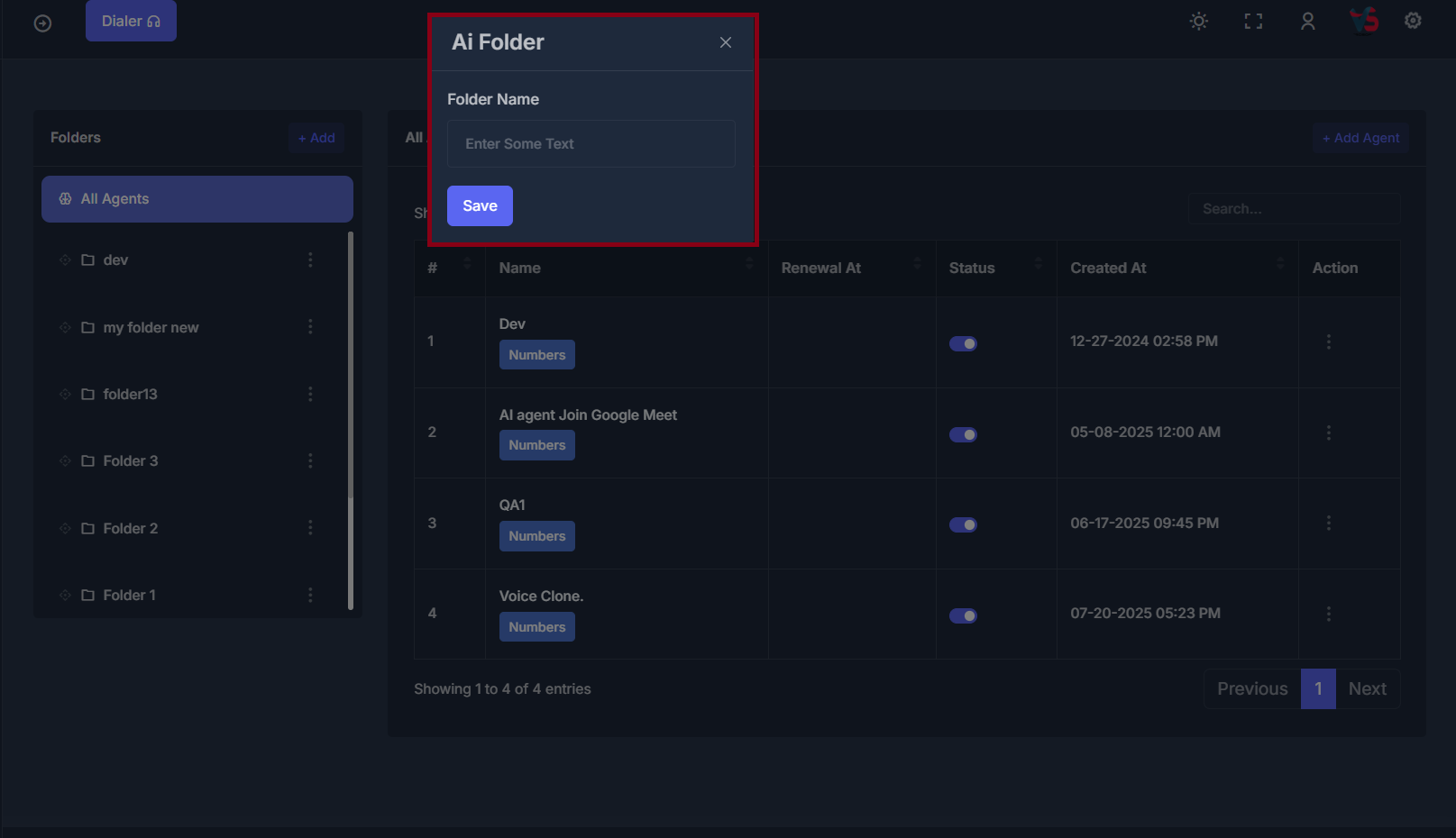 Listing