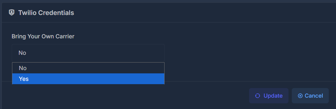 Twilio Credential