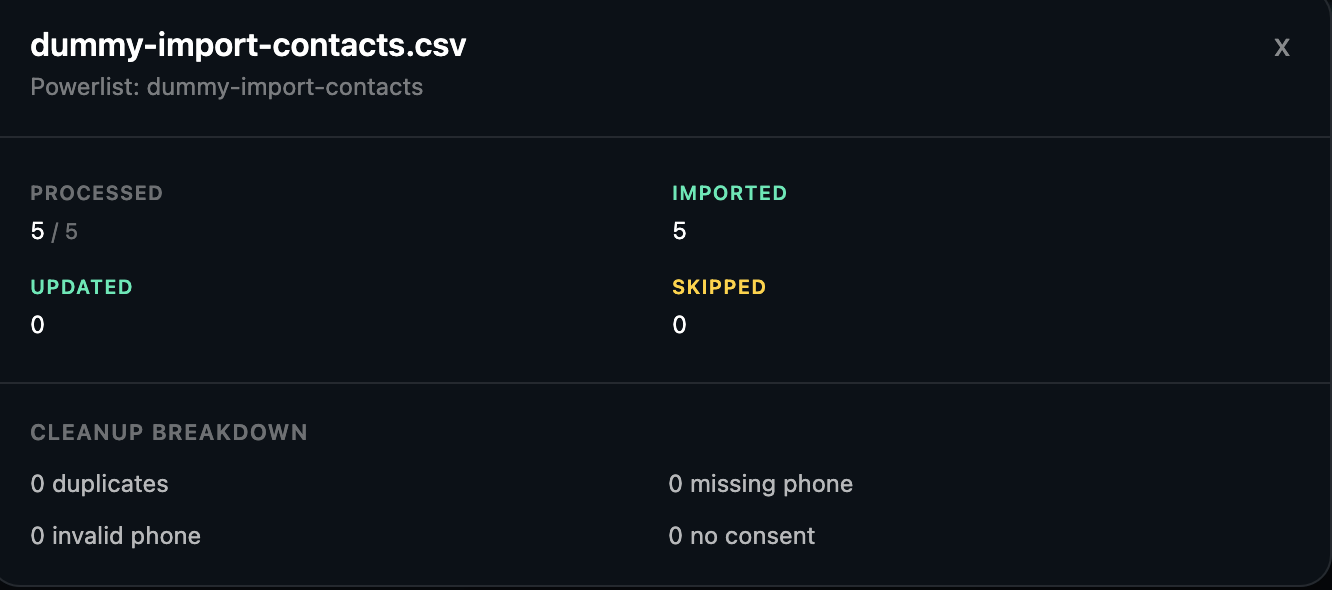 Bulk Contact Actions with contact filters and action picker