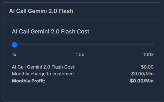 AI Call Gemini 2.0 Flash