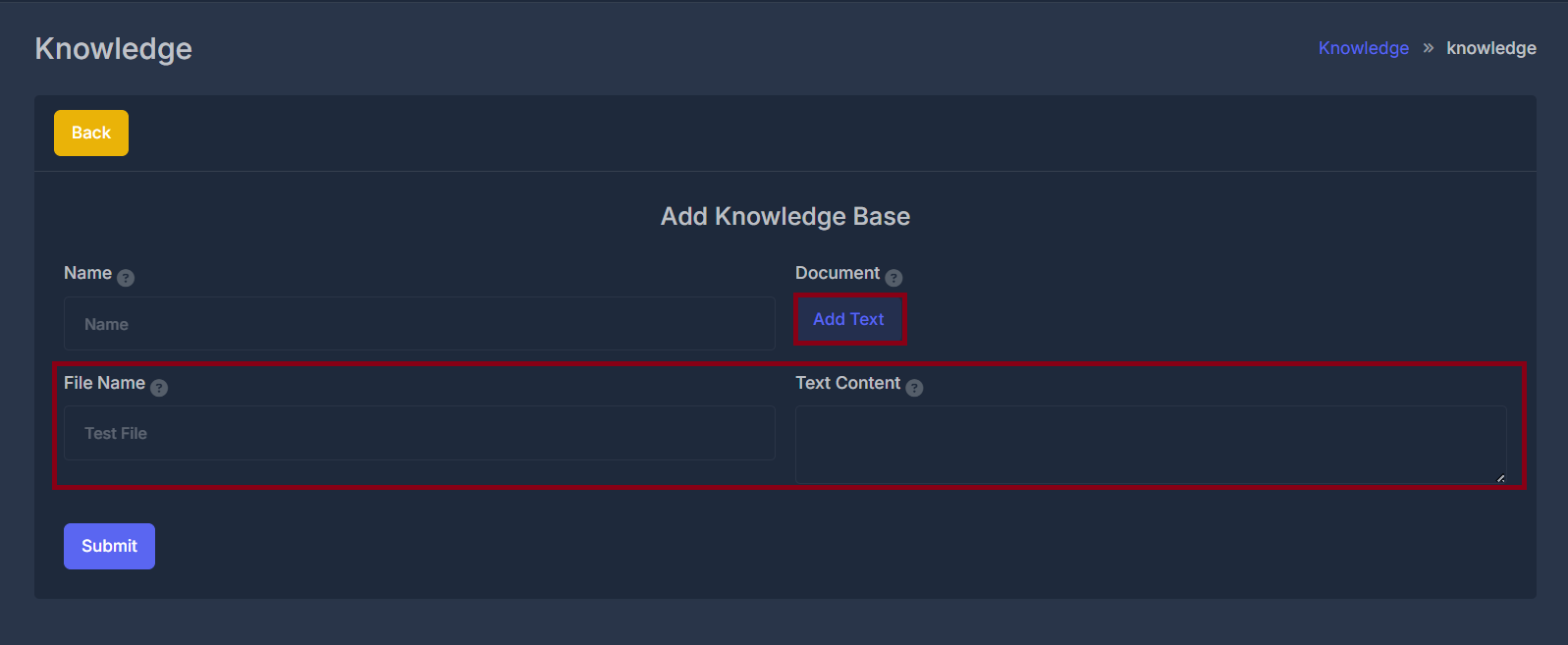 Knowledge Base Actions