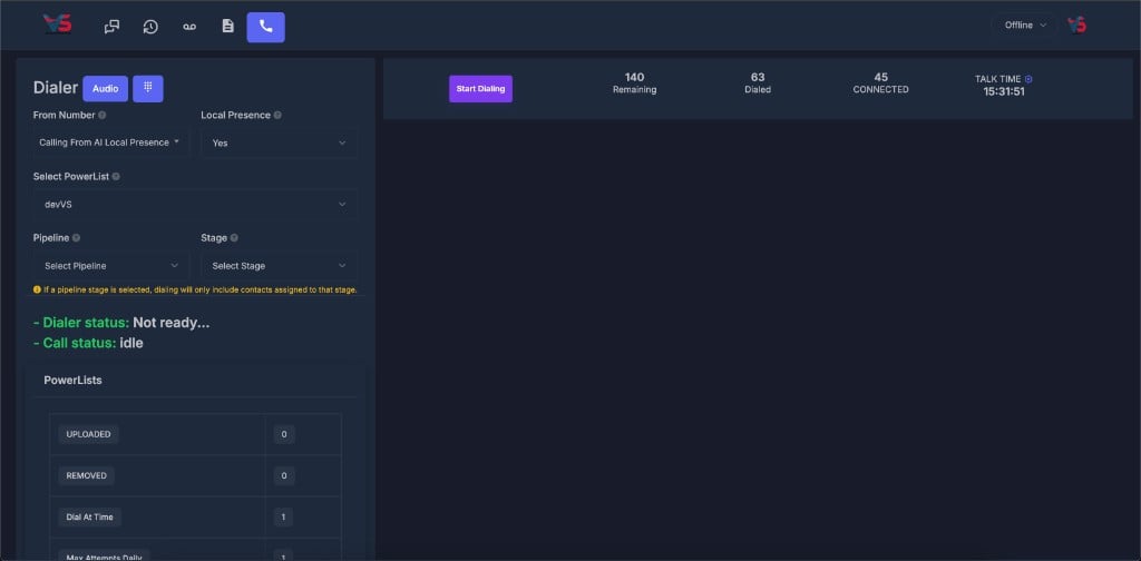 Power Dialer Overview