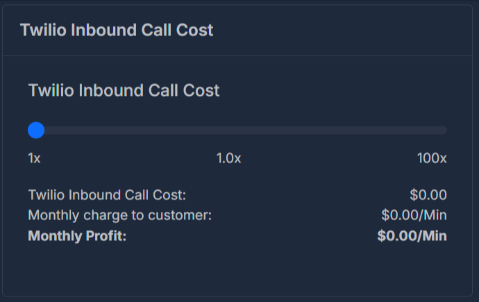 Twilio Inbound Call Cost