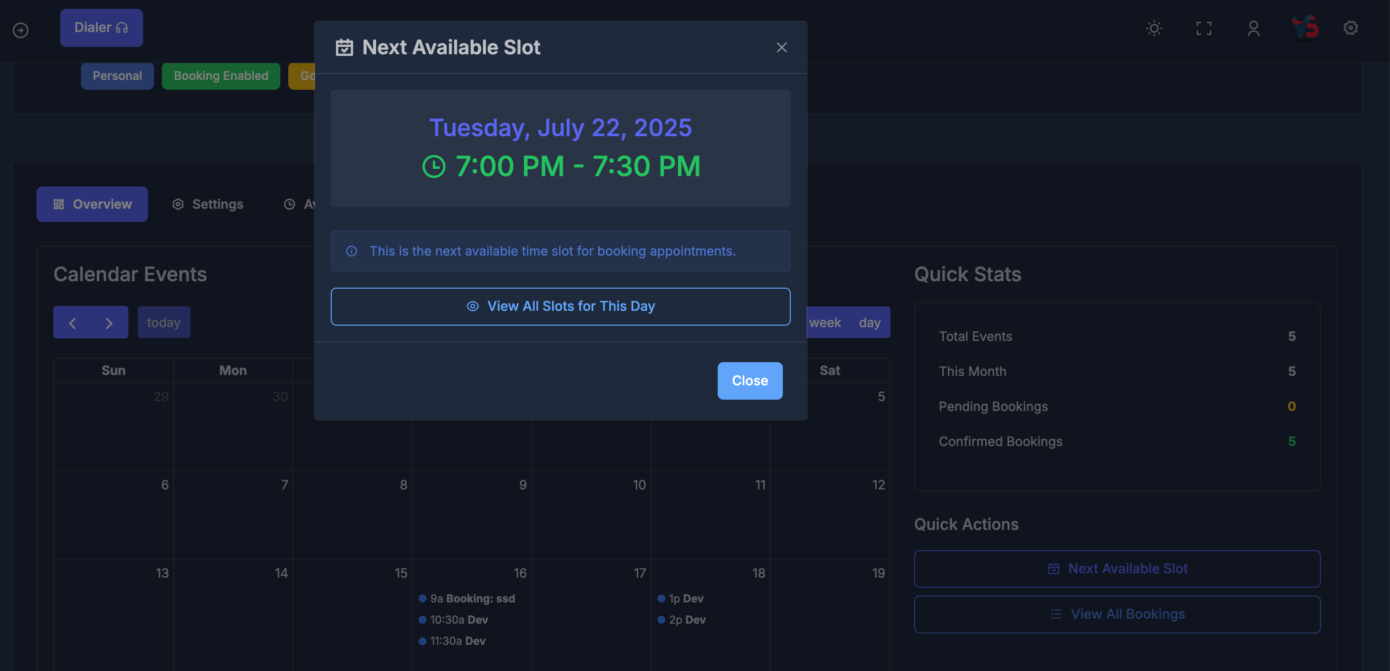 calendar