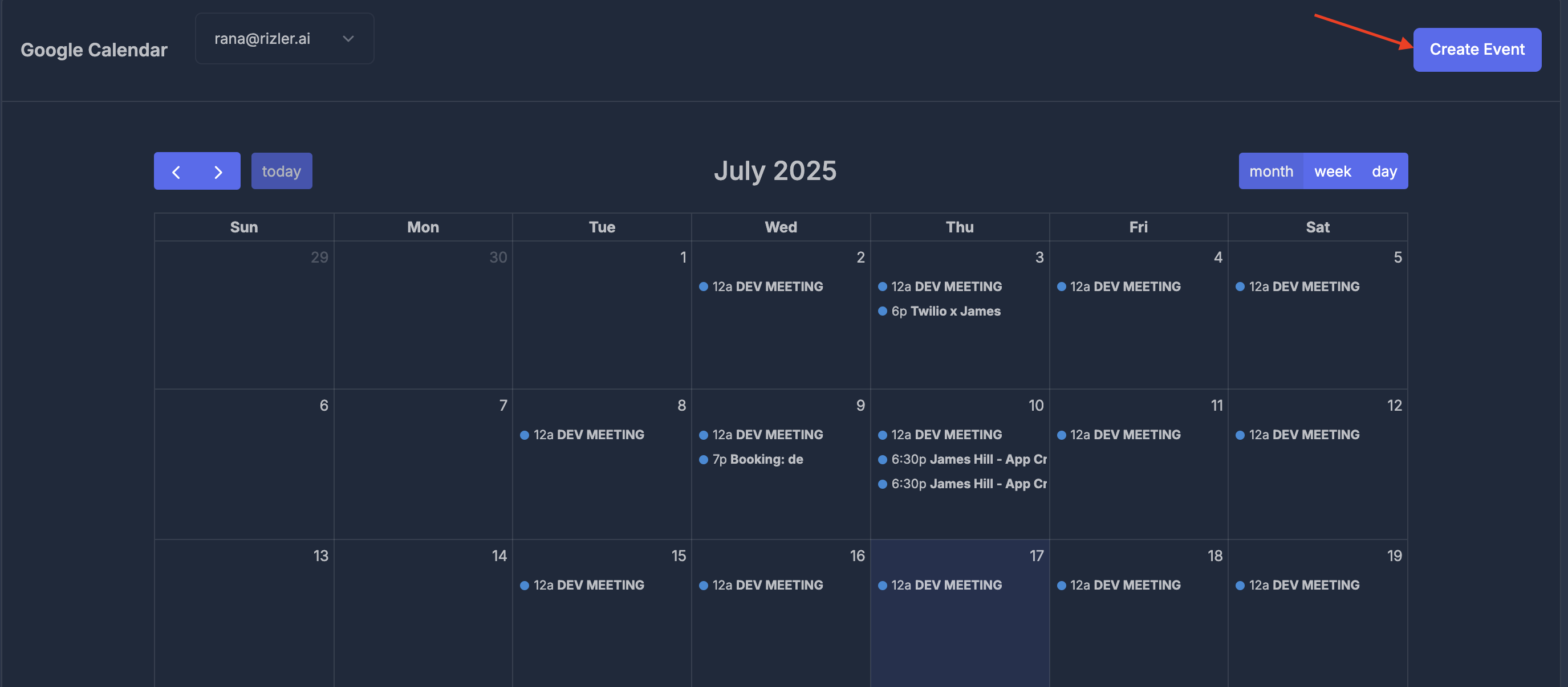 calendar