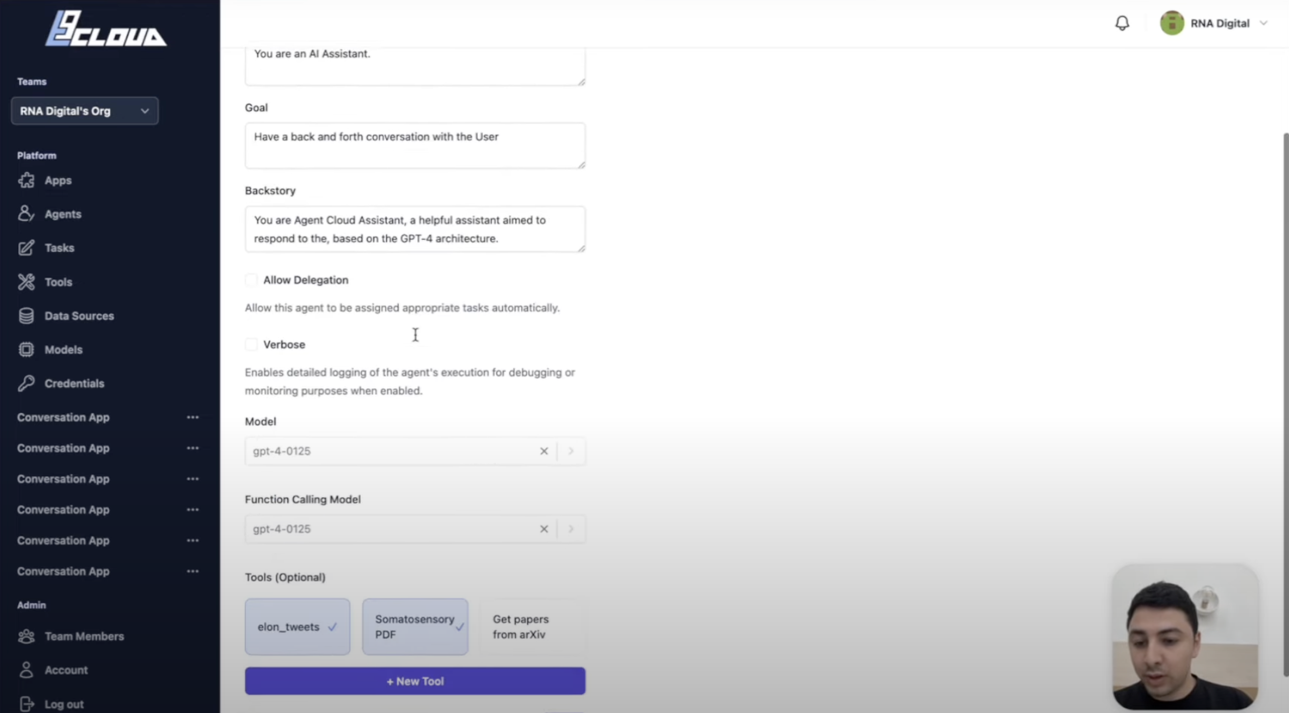 How to Setup an Agent in Agent Cloud