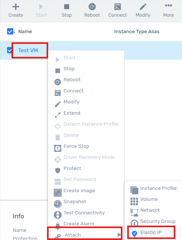 Attach Elastic IP Attach Elastic IP