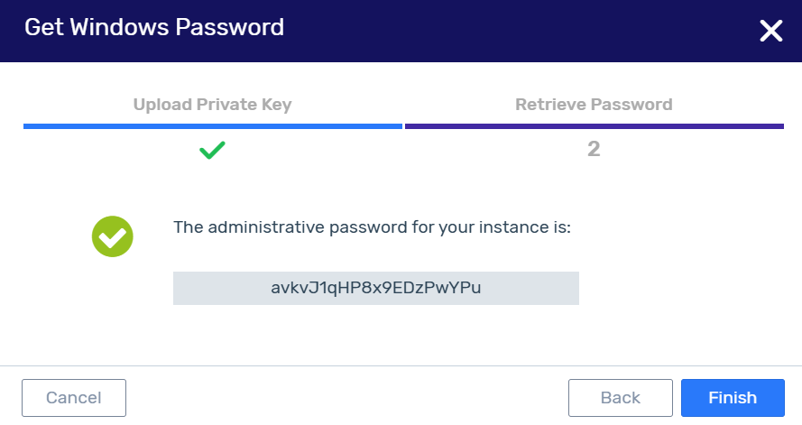 Get Password Output Get Password Output