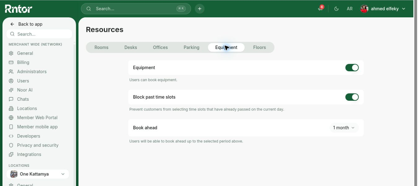 Resource Management Equipment 1