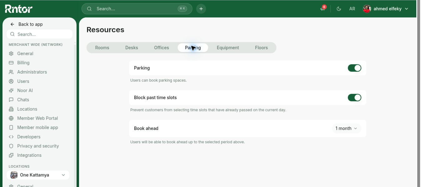 Resource Management Parking 1