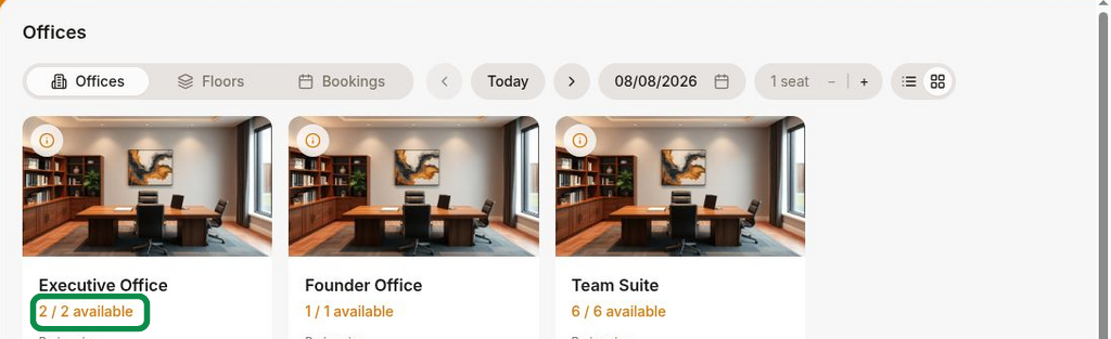 Resource Management Rentals Hybrid Offices 2