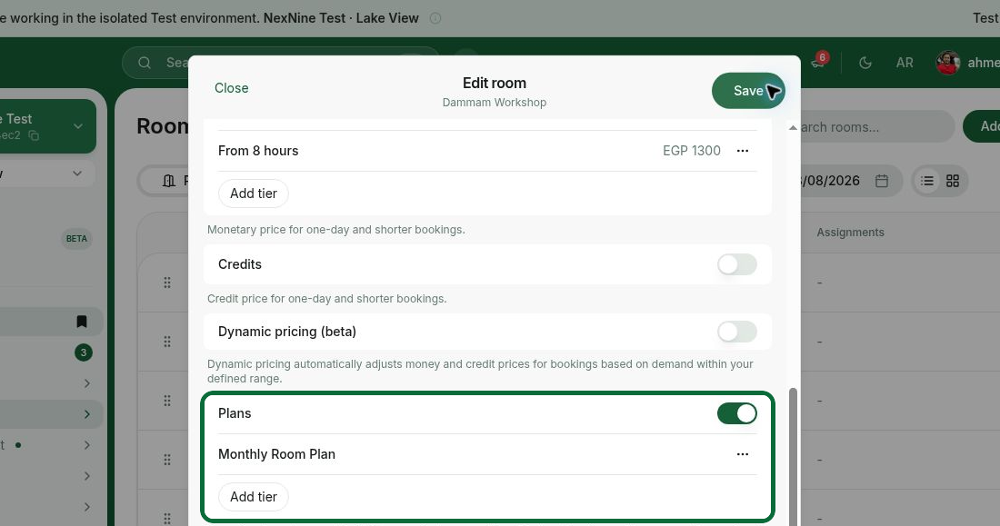 Resource Management Set Up Pricing For Resources 3