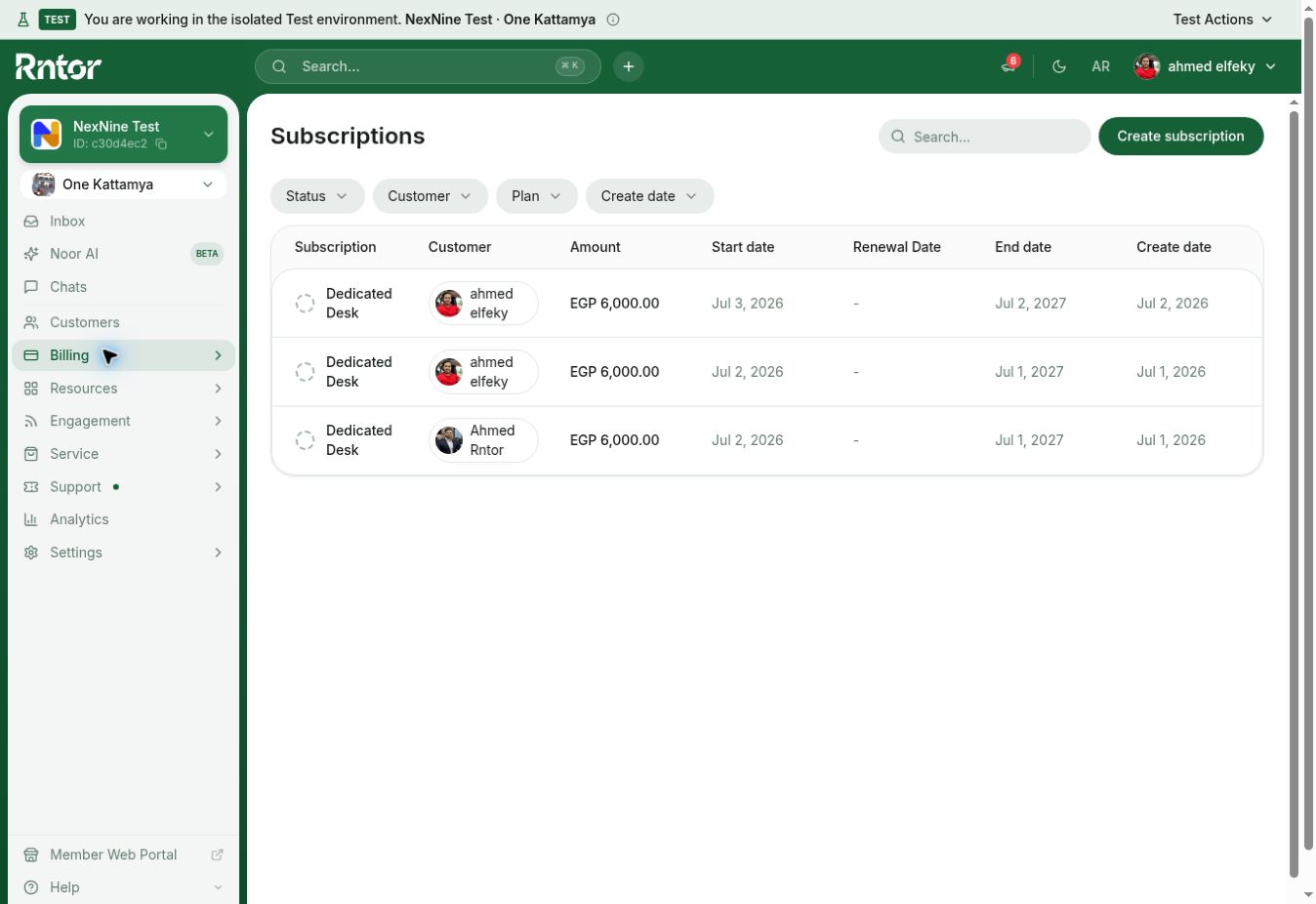 Offboarding Use Subscription End Date To Time Offboarding