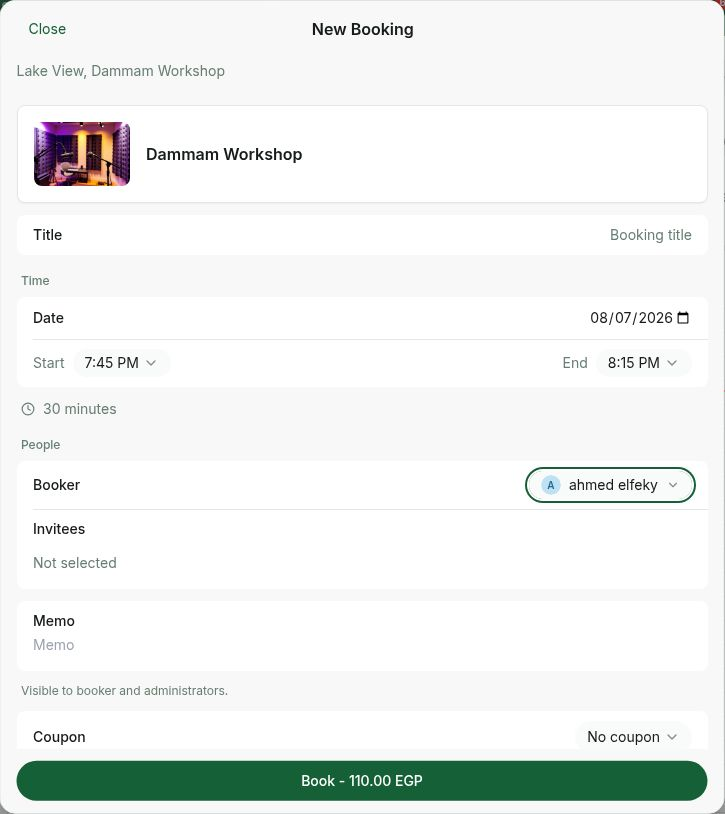 Select a customer as the booking booker in RNTOR