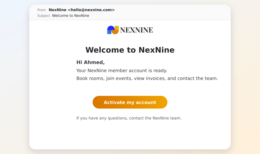 Member Onboarding Invited Member Journey 1