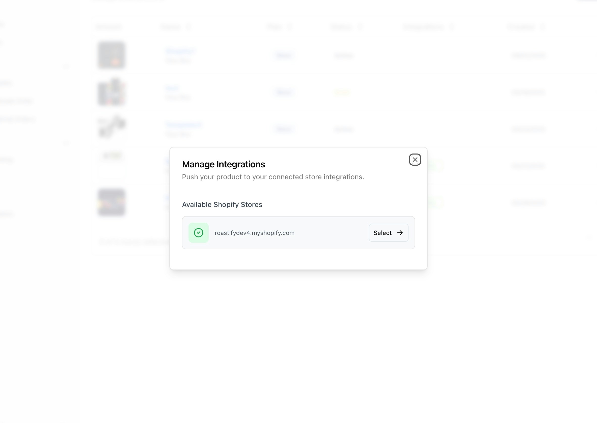 Roastify on Shopify App Store