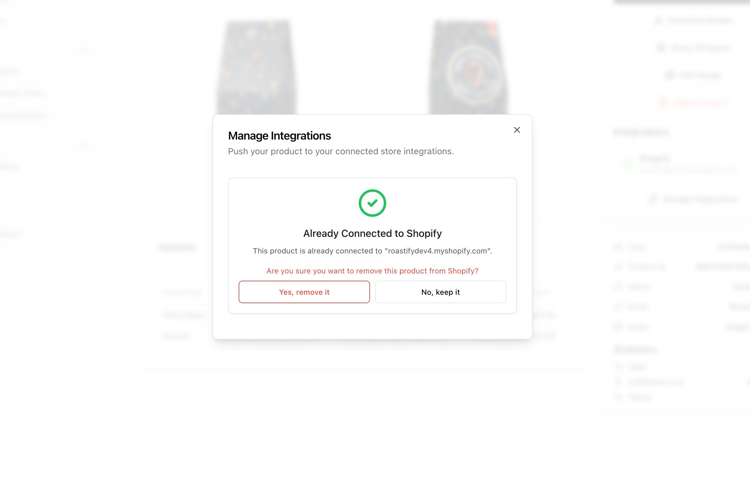 Roastify on Shopify App Store