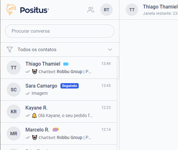 Alternando entre múltiplos números de WhatsApp