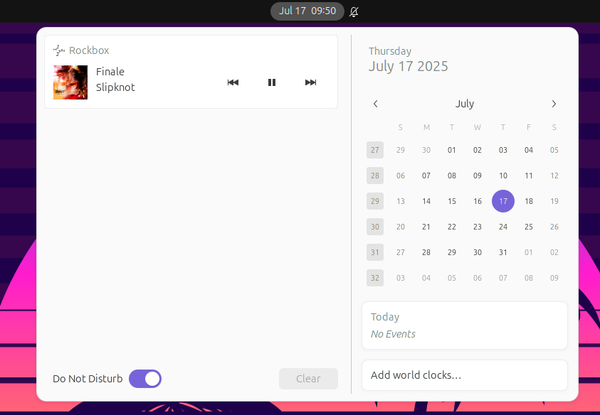 Rockbox MPRIS integration