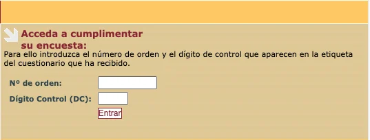 INE order number