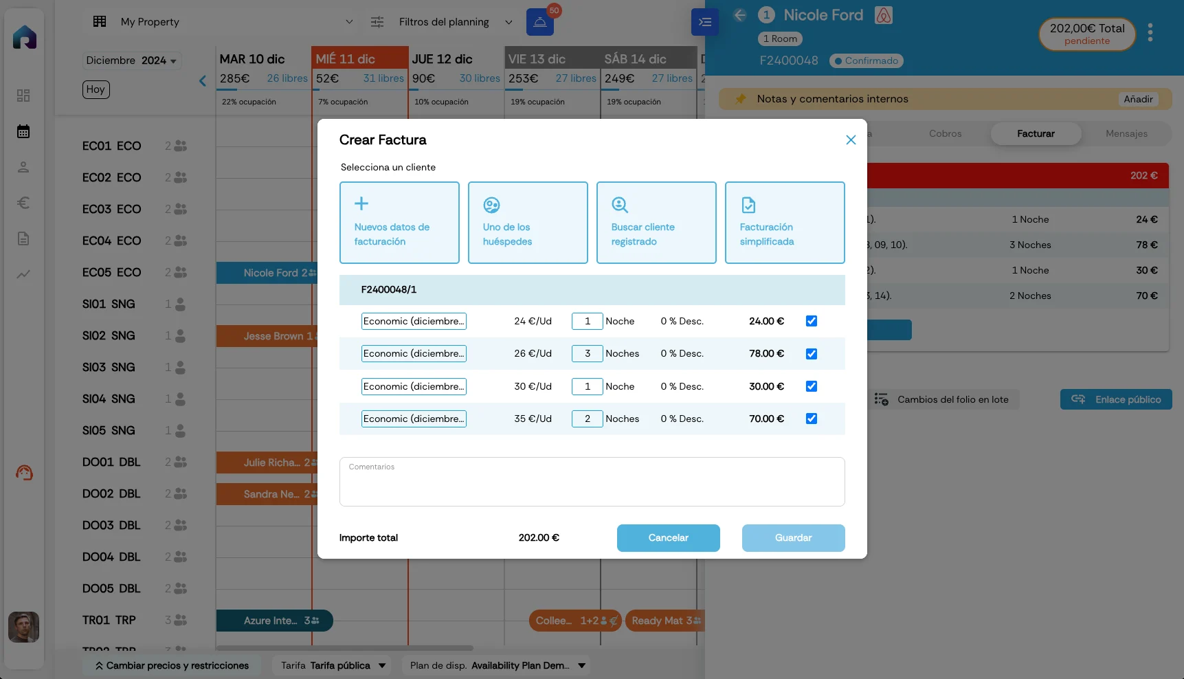 Invoice details