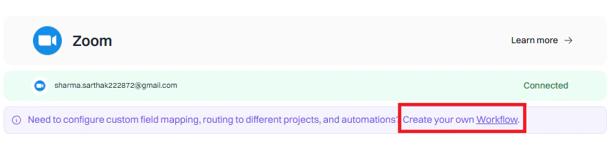 Create Workflow button in Rootly