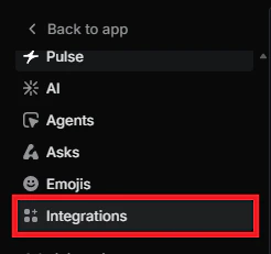 Linear integrations list showing Rootly connected
