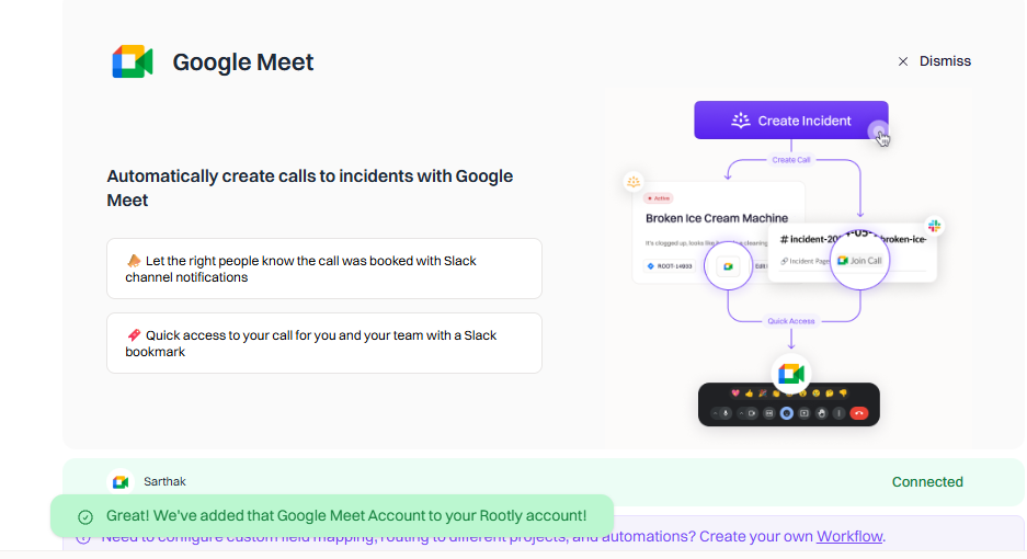 Google OAuth permission request