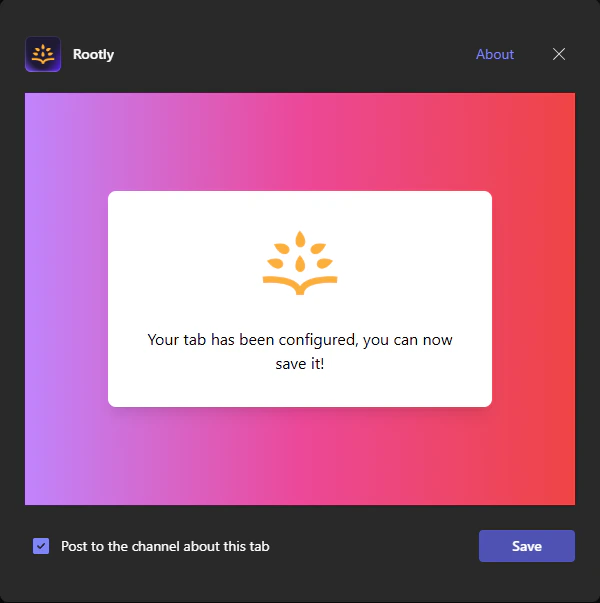 Rootly bot installation confirmation
