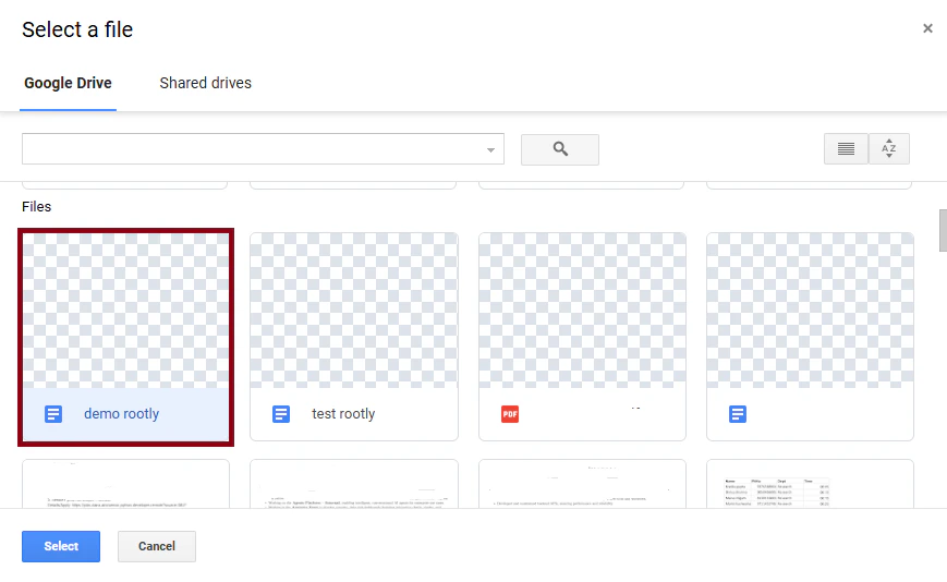 Workflow configuration settings
