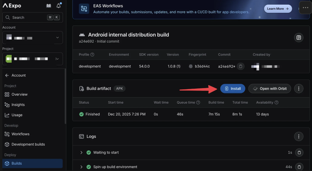 How to test Android apps on your Android device - Rork