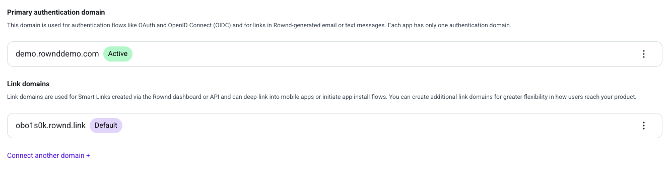 Active custom domain ready for use