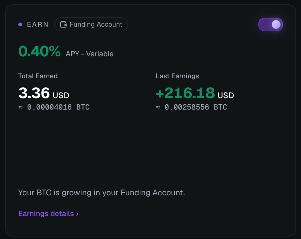 Porfolio Earn Porfolio Earn