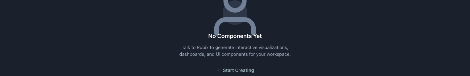 Workspace empty state
