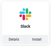 Click Install to Begin the Slack Integration in Ruddr
