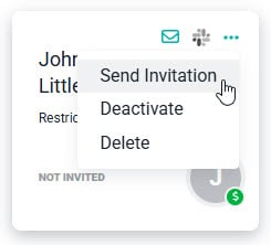 Send Invitation